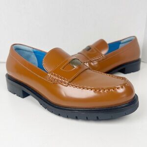 FREE PEOPLE Women’s Size EU 39 / US 8.5 Bronzer Patent Leather Liv Penny Loafers